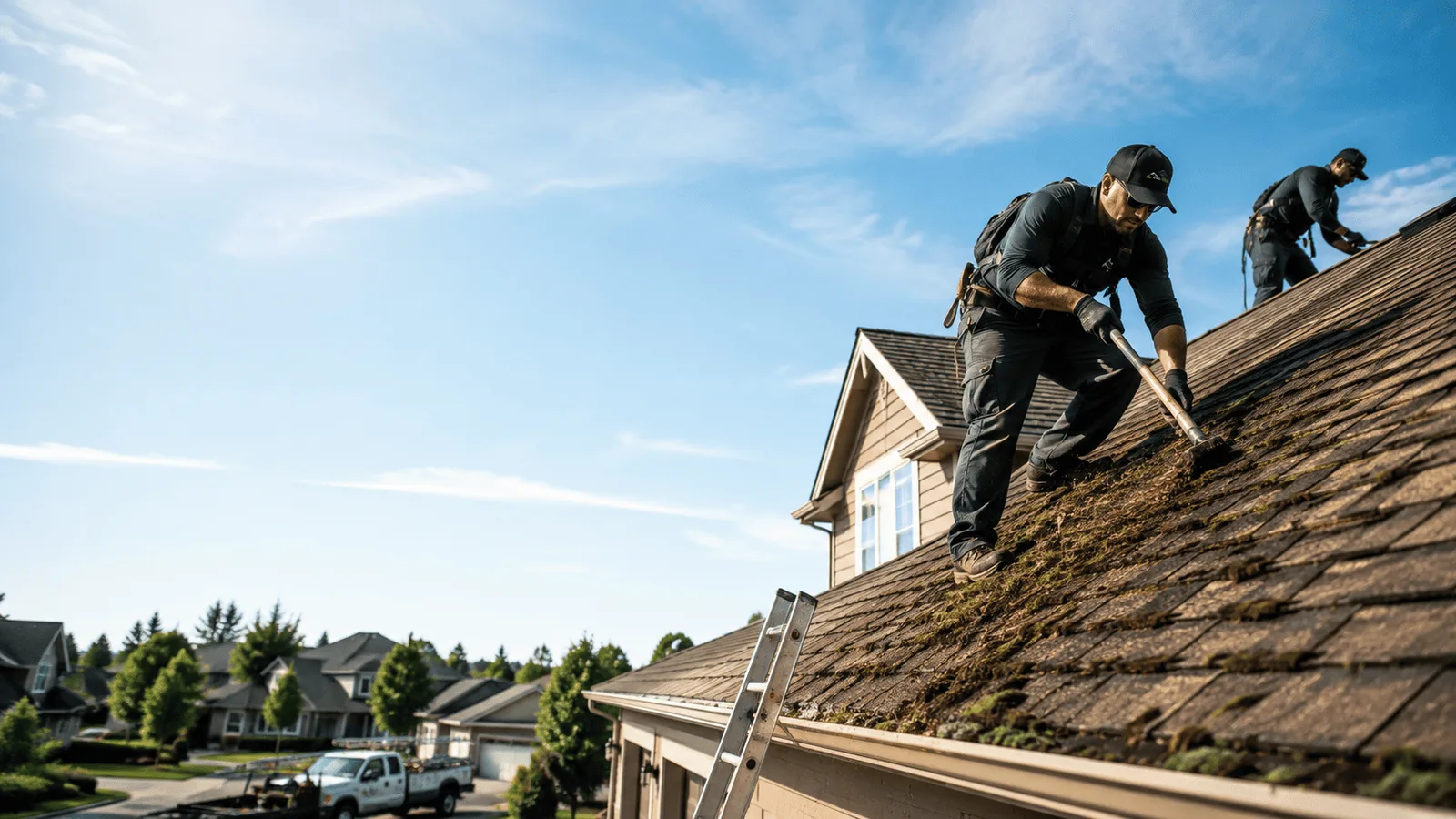 Roof Moss Removal in Stirling, NJ near me